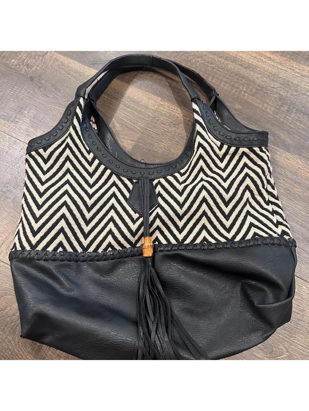 Big Buddha Women's Black and Multi Bag